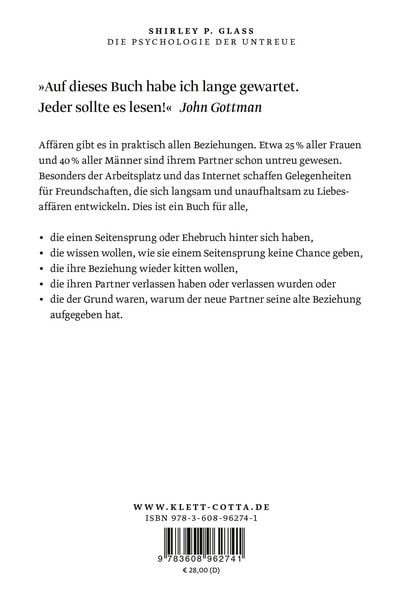 Produktbild: Die Psychologie der Untreue