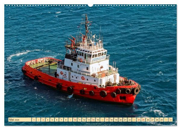 Produktbild: Schlepper - b&auml;renstarke Arbeitstiere (hochwertiger Premium Wandkalender 2026 DIN A2 quer), Kunstdruck in Hochglanz