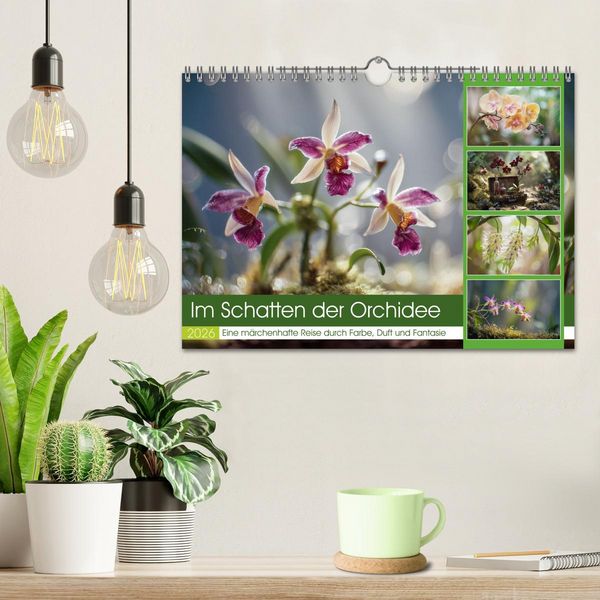 Produktbild: Im Schatten der Orchidee (Wandkalender 2026 DIN A4 quer), CALVENDO Monatskalender