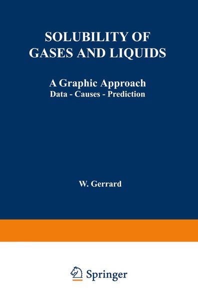Produktbild: Solubility of Gases and Liquids