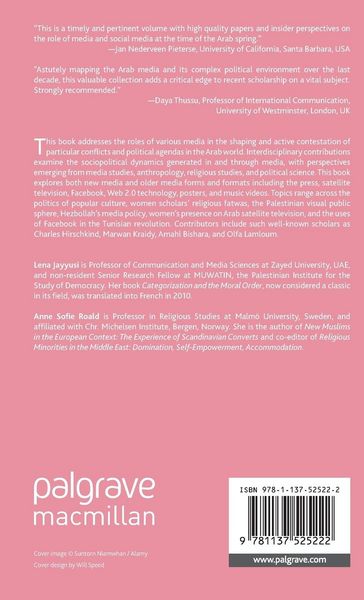 Produktbild: Media and Political Contestation in the Contemporary Arab World