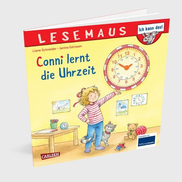 Produktbild: LESEMAUS 190: Conni lernt die Uhrzeit