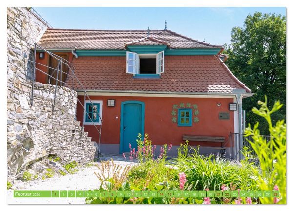 Produktbild: Cesky Krumlov. Tschechiens stille Sch&ouml;nheit im B&ouml;hmerwald (hochwertiger Premium Wandkalender 2026 DIN A2 quer), Kunstdruck in Hochglanz