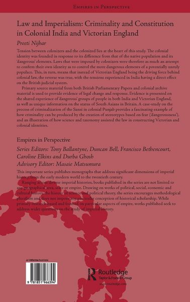 Produktbild: Law and Imperialism