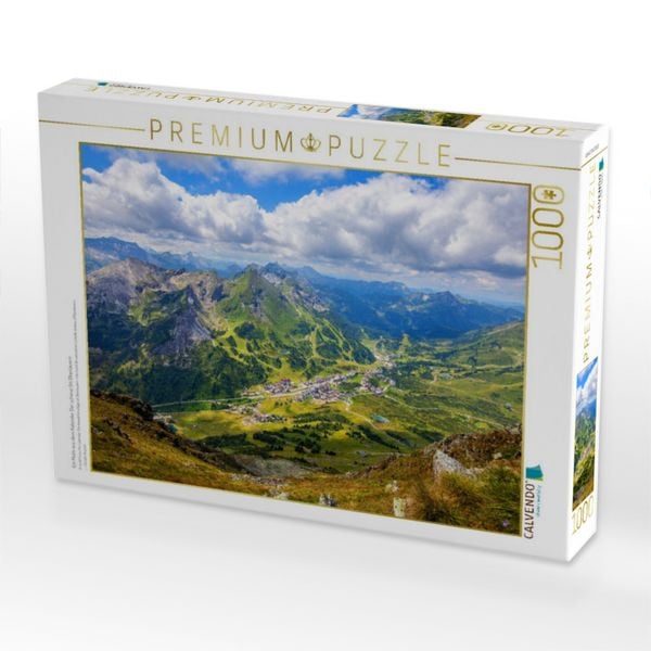 Produktbild: CALVENDO Puzzle Ein Motiv aus dem Kalender Der sch&ouml;ne Ort Obertauern | 1000 Teile Lege-Gr&ouml;&szlig;e 64x48cm Foto-Puzzle f&uuml;r gl&uuml;ckliche Stunden