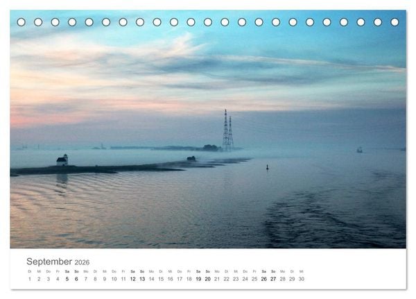 Produktbild: Faszination Schifffahrt - Schiffspassagen (Tischkalender 2026 DIN A5 quer), CALVENDO Monatskalender