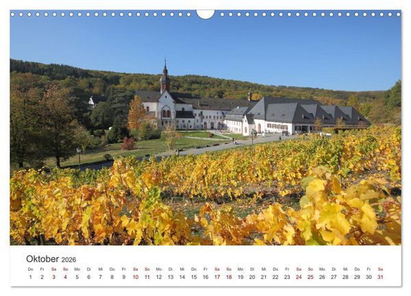 Produktbild: Rheingau - Land des Weines und der Bauwerks (Wandkalender 2026 DIN A3 quer), CALVENDO Monatskalender