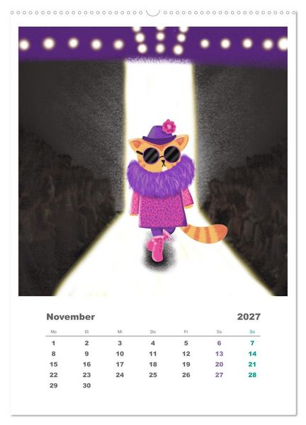 Produktbild: Leopold der Dritte - Ein Kater zum Knuddeln (hochwertiger Premium Wandkalender 2027 DIN A2 hoch), Kunstdruck in Hochglanz
