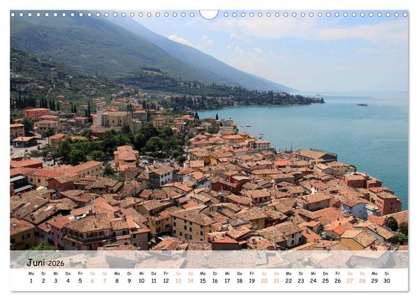 Produktbild: N&ouml;rdlicher Gardasee - Die Regionen um Limone und Malcesine (Wandkalender 2026 DIN A3 quer), CALVENDO Monatskalender