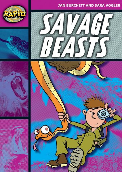 Produktbild: Rapid Reading: Savage Beasts (Stage 3, Level 3a)