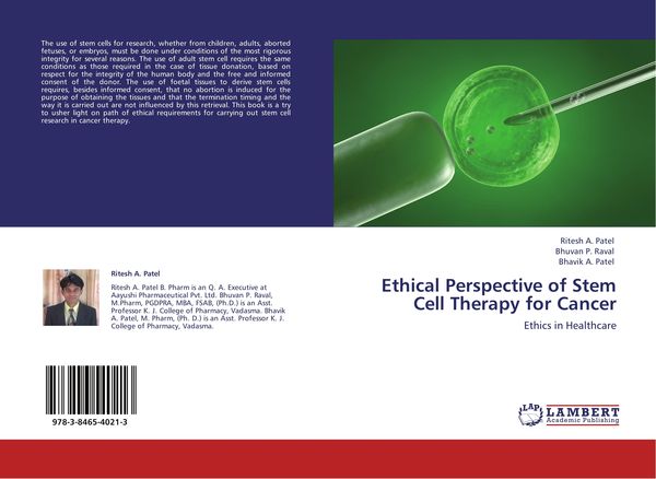 Produktbild: Ethical Perspective of Stem Cell Therapy for Cancer
