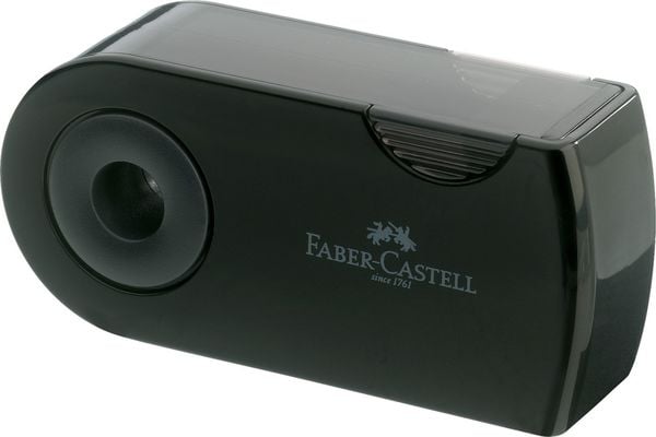 Faber-Castell Doppelspitzdose Sleeve schwarz