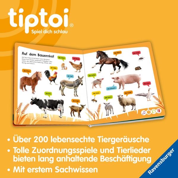 Produktbild: Tiptoi® - Kennst du diese Tiergeräusche?