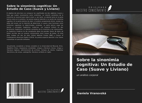 Produktbild: Sobre la sinonimia cognitiva: Un Estudio de Caso (Suave y Liviano)