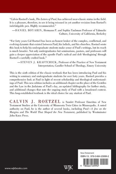 Produktbild: The Letters of Paul, Sixth Edition
