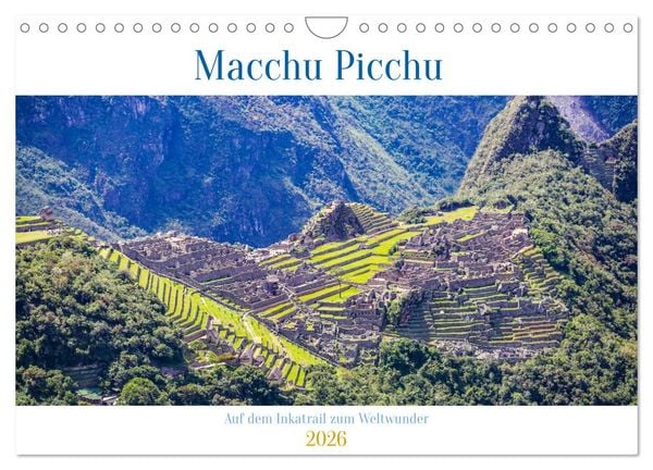 Produktbild: Macchu Picchu (Wandkalender 2026 DIN A4 quer), CALVENDO Monatskalender