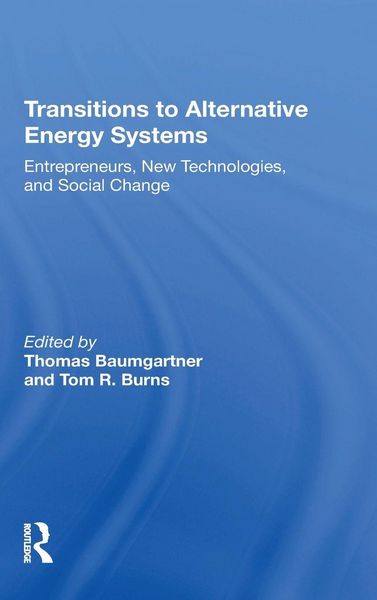 Produktbild: Transitions To Alternative Energy Systems