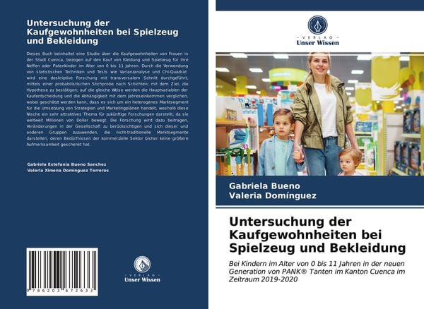 Produktbild: Untersuchung der Kaufgewohnheiten bei Spielzeug und Bekleidung