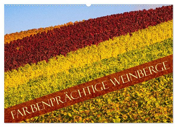 Produktbild: Farbenpr&auml;chtige Weinberge (Wandkalender 2026 DIN A2 quer), CALVENDO Monatskalender