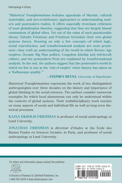 Produktbild: Historical Transformations