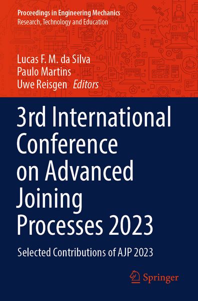 Produktbild: 3rd International Conference on Advanced Joining Processes 2023