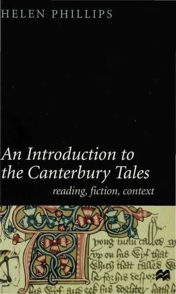 Produktbild: Phillips, H: An Introduction to the "Canterbury Tales"