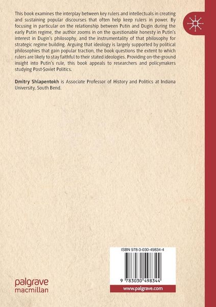 Produktbild: Ideological Seduction and Intellectuals in Putin's Russia