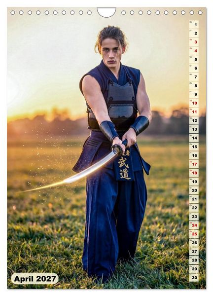 Produktbild: Die Kunst des Kampfes (Wandkalender 2027 DIN A4 hoch), CALVENDO Monatskalender