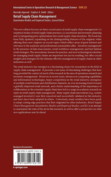 Produktbild: Retail Supply Chain Management