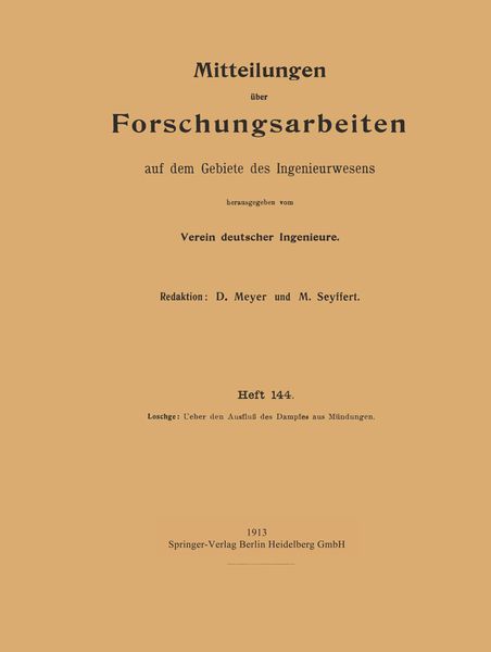Produktbild: Ueber den Ausflu&szlig; des Dampfes aus M&uuml;ndungen
