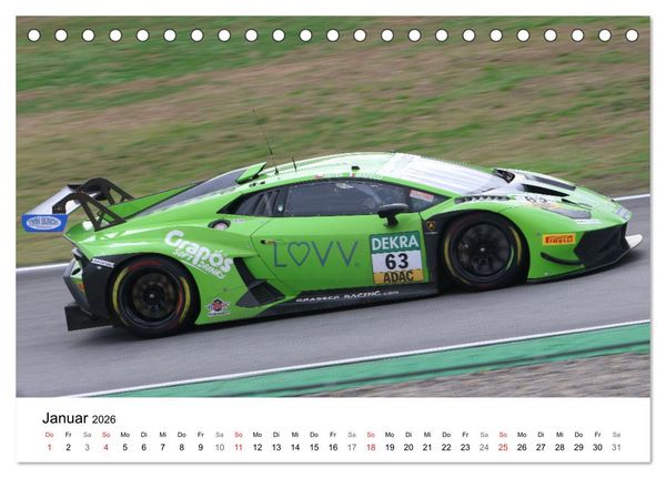 Produktbild: GT Masters (Tischkalender 2026 DIN A5 quer), CALVENDO Monatskalender