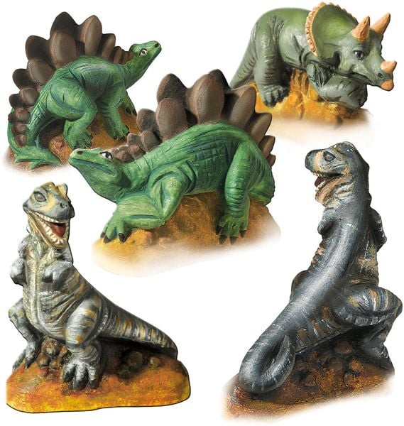 Produktbild: Dinos gie&szlig;en und anmalen