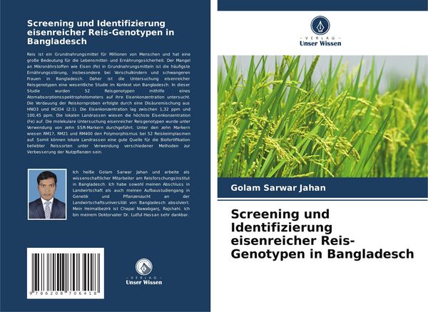 Produktbild: Screening und Identifizierung eisenreicher Reis-Genotypen in Bangladesch