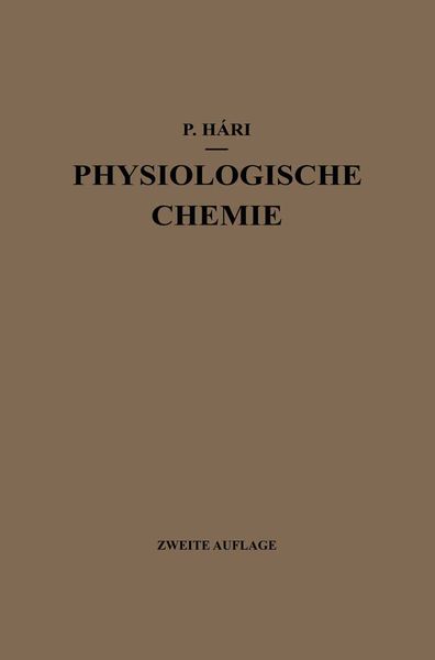 Produktbild: Kurzes Lehrbuch der Physiologischen Chemie