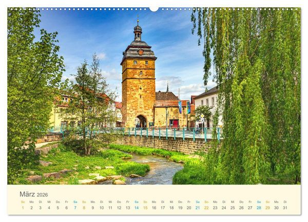 Produktbild: Bad Staffelstein - Gottesgarten am Obermain (hochwertiger Premium Wandkalender 2026 DIN A2 quer), Kunstdruck in Hochglanz