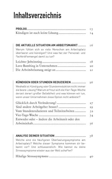 Kündigen ist auch keine Lösung