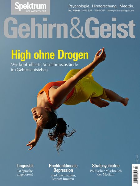Produktbild: Gehirn&Geist 7/2026 High ohne Drogen