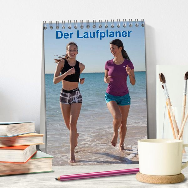 Produktbild: Der Laufplaner (Tischkalender 2026 DIN A5 hoch), CALVENDO Monatskalender