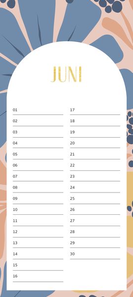 Produktbild: Immerw&auml;hrender Geburtstagskalender Blumen