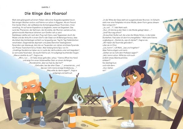 Produktbild: Escape! Das Abenteuer-Game-Buch: Der Fluch des Pharao
