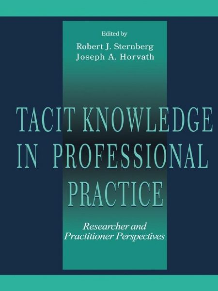Produktbild: Tacit Knowledge in Professional Practice