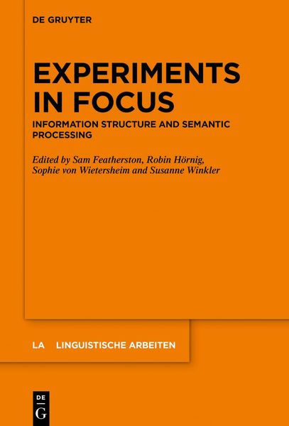 Produktbild: Experiments in Focus