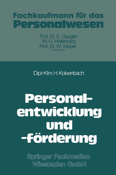 Produktbild: Personalentwicklung und -f&ouml;rderung