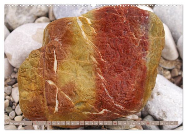 Produktbild: Isarsteine - Eine faszinierende Reise durch das Urgestein der Isar (Wandkalender 2026 DIN A2 quer), CALVENDO Monatskalender