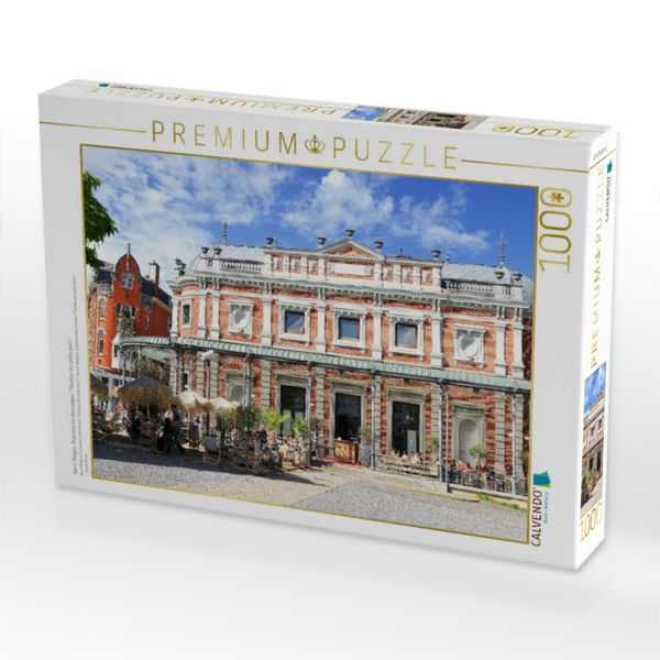 Produktbild: CALVENDO Puzzle Spa in Belgien, Brasserie im ehemaligen 'Pavillon des petits jeux' | 1000 Teile Lege-Gr&ouml;&szlig;e 64x48cm Foto-Puzzle f&uuml;r gl&uuml;ckliche Stunden