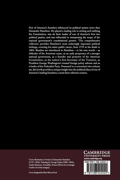 Produktbild: The Political Writings of Alexander Hamilton