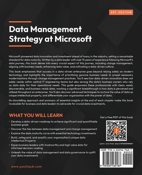 Produktbild: Data Management Strategy at Microsoft