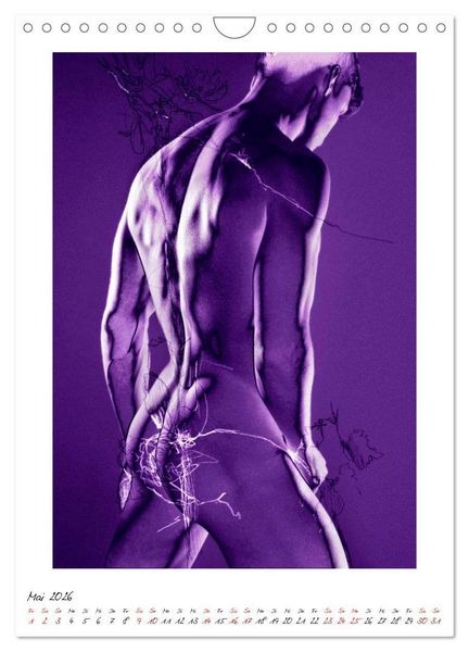 Produktbild: Aktfloral (Wandkalender 2026 DIN A4 hoch), CALVENDO Monatskalender