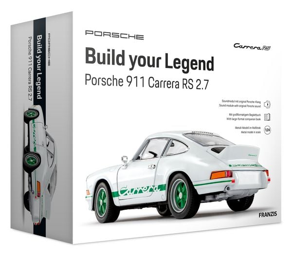 Produktbild: FRANZIS 67267 - Porsche 911 Carrera RS 2.7 - Build your Legend Grand-Prix-Wei&szlig;