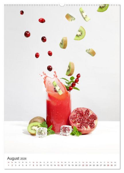 Produktbild: Kreative Drinks - erfrischend, schokoladig und fruchtig. (hochwertiger Premium Wandkalender 2026 DIN A2 hoch), Kunstdruck in Hochglanz